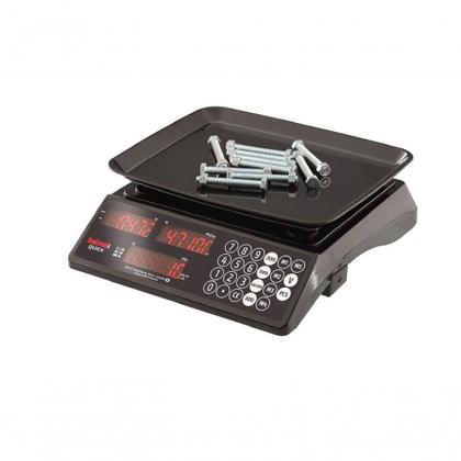 Imagem de Balança Balmak Quick Contadora De Peças 33kg - Bandeja Com Abas - Bateria - Inmetro