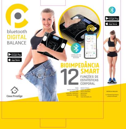 Imagem de Balança Bioimpedância Profissional Corporal App Bluetooth