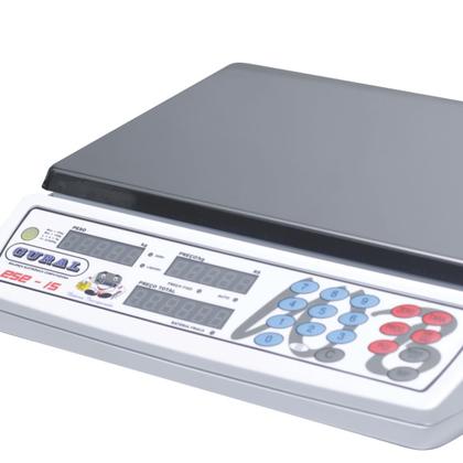 Imagem de Balança Comercial Eletrônica Digital com Bateria 15kg ESE-15 WB Gural
