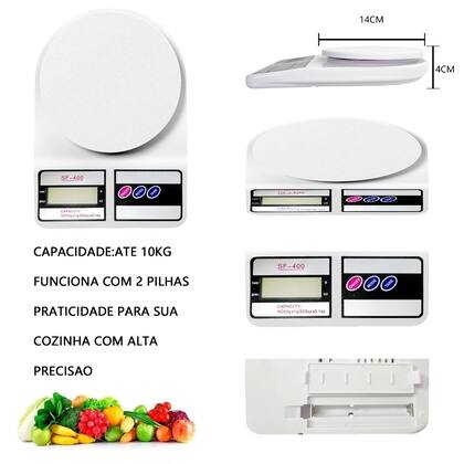 Imagem de Balança de alimentos digital até 10kg