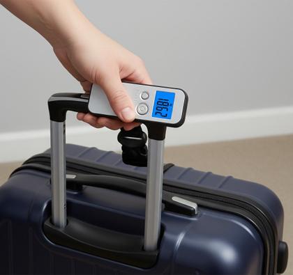 Imagem de Balança de Bagagem Digital Portátil Até 40kg Incoterm