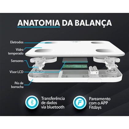 Imagem de Balança de Bioimpedância Go Balance- Relaxmedic