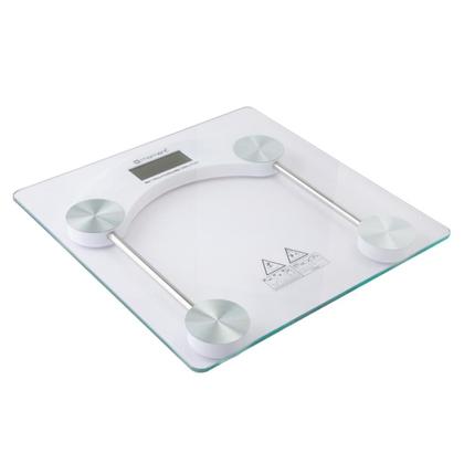 Imagem de Balança Digital 180 Kg Alta Precisão em Vidro Temperado Peso Corporal para Banheiro Academia
