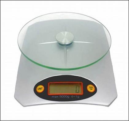 Imagem de Balança Digital 1g até 5kg Cozinha Alta Precisão Alimento Vidro Temperado Praticidade KL