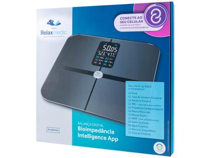 Imagem de Balança Digital Bioimpedância Intelligence App - Relaxmedic
