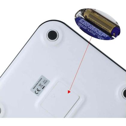 Imagem de Balança Digital Bioimpedância Smart 180kg App Android e IOS Preto FlexInter