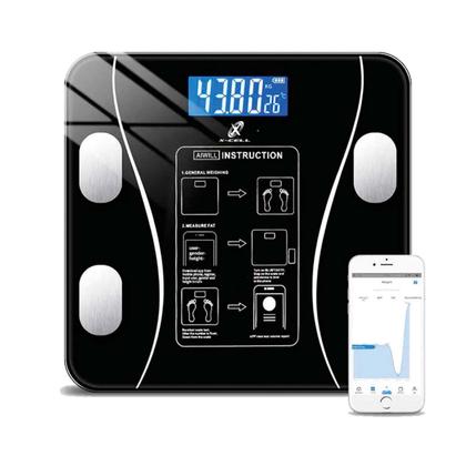 Imagem de Balança Digital Corporal Banheiro Bioimpedância Bluetooth