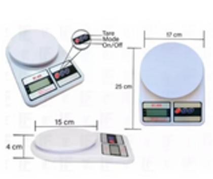 Imagem de Balanca Digital Cozinha 1g a 10kg Fitness Alta Precisao Comida Saude Casa