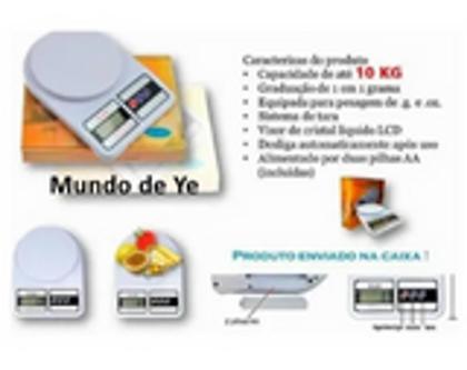 Imagem de Balanca Digital Cozinha 1g a 10kg Fitness Alta Precisao Comida Saude Casa