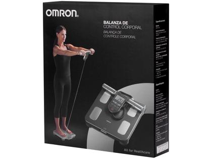 Imagem de Balança Digital de Controle Corporal Omron HBF-514C com Bioimpedância e 6 Pontos de Contato