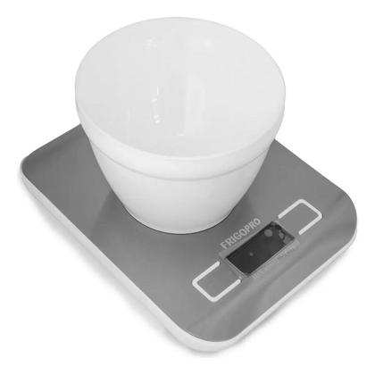 Imagem de Balança Digital De Inox Cozinha 10kg Alta Precisão Dieta Fit
