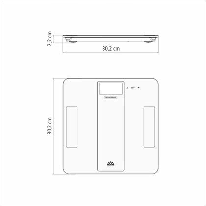 Imagem de Balança Digital Smart Tramontina Adatto Corporal