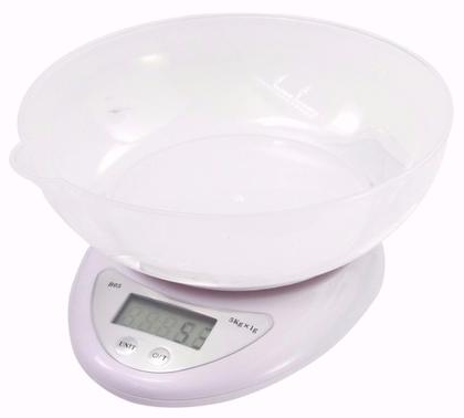 Imagem de Balança Eletronica Digital Recipiente Cozinha Alimento 5 Kg