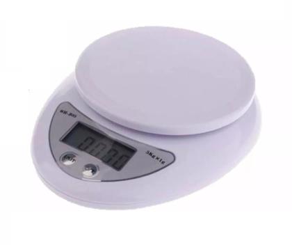 Imagem de Balança Eletronica Digital Recipiente Cozinha Alimento 5 Kg