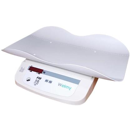 Imagem de Balança Pediátrica Digital Profissional Baby 30kg Concha anatômica para conforto do bebê