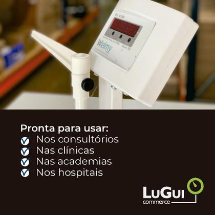 Imagem de Balança Profissional Adulto Eletrônica Antropométrica W200A 200Kg/50g Selo Inmetro