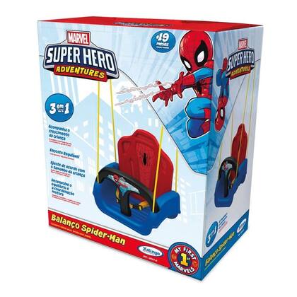 Imagem de Balanço Brinquedo Infantil Homem Aranha Xalingo