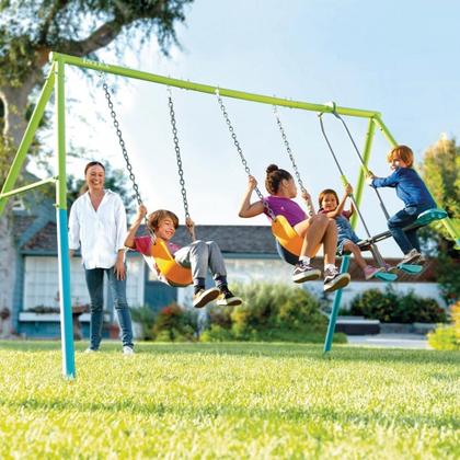 Imagem de Balanço de Jardim Infantil Três Posições Gangorra e Assentos Intex