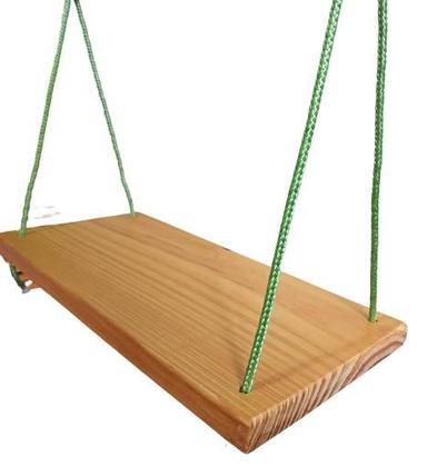 Imagem de Balanço gangorra infantil madeira 40x20 até 70kg