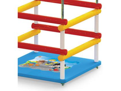 Imagem de Balanço Infantil Color Madeira Com Proteção Extra - Junges