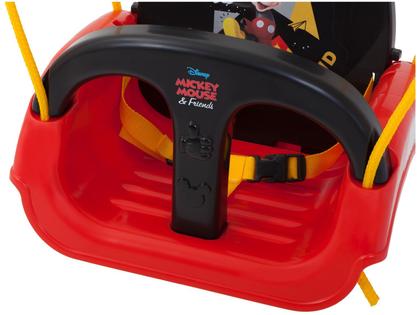 Balanço Infantil Mickey Vermelho e Preto - Xalingo Imagem de Balanço Infantil Mickey Vermelho e Preto