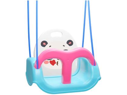 Imagem de Balanço Infantil Pandinha Azul e Rosa - Pais e Filhos