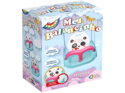 Imagem de Balanço Infantil Pandinha Azul e Rosa - Pais e Filhos