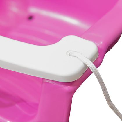 Imagem de Balanço Infantil Plástico Bebê Criança Cadeirinha Com Corda