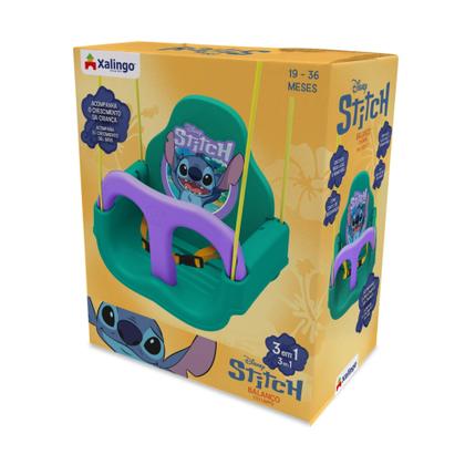 Imagem de Balanço Infantil Stitch 3 em 1 Peso Máximo 23kg Xalingo - 12243
