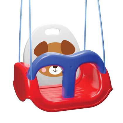 Imagem de Balanço meu balancinho bichinhos c/ corda cinto e proteção até 30kg - pais e filhos
