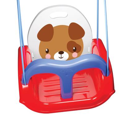 Imagem de Balanço meu balancinho bichinhos c/ corda cinto e proteção até 30kg - pais e filhos