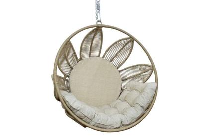 Imagem de Balanço Suspenso Girassol em Corda Náutica - 110cm x 110cm x 80cm - DeckDecor
