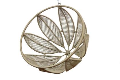 Imagem de Balanço Suspenso Girassol em Corda Náutica - 110cm x 110cm x 80cm - DeckDecor