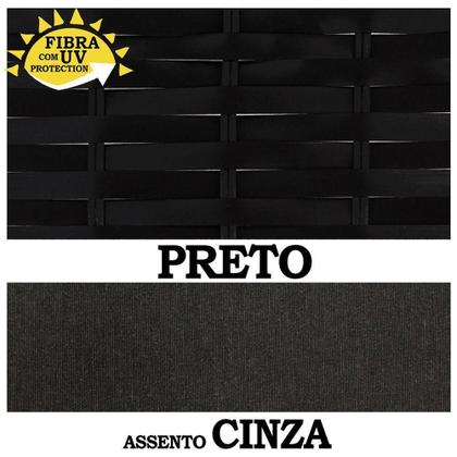 Imagem de Balanço Suspenso Ninho Almofada Impermeável Cinza