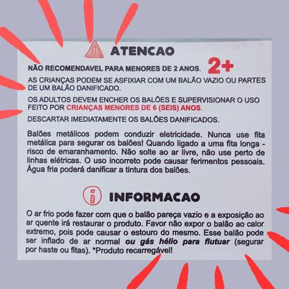 Imagem de Balão Animais Safari Metalizado 55cm, Vareta Pega Balão, Kit 6 Balões Metalizados Animais + 6 Varetas Pega Balão