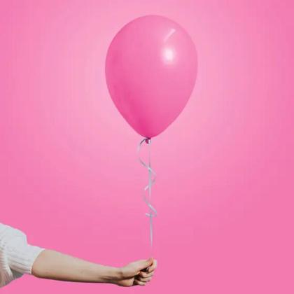 Imagem de Balão Bexiga Redondo Liso Varias Cores N9 50 Unidades