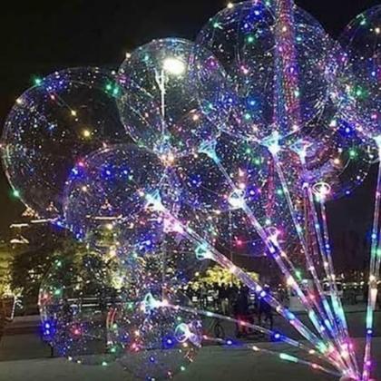 Imagem de Balão Bubble LED Cores