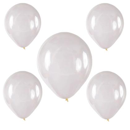 Imagem de Balão de Látex Cristal Transparente - 8 Polegadas - 50 Un