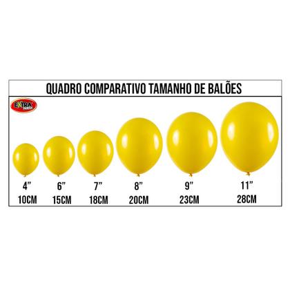 Imagem de Balão de Látex Cristal Transparente - 8 Polegadas - 50 Un