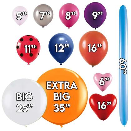 Imagem de Balão de Látex Pink - 5 Polegadas - 50 Unidades