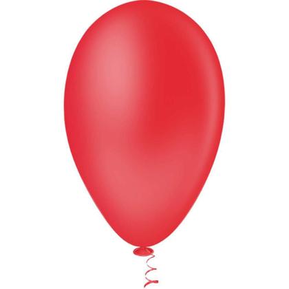 Imagem de Balão GRAN Festa Nº 65 Vermelho - Pacote com 50 Unidades