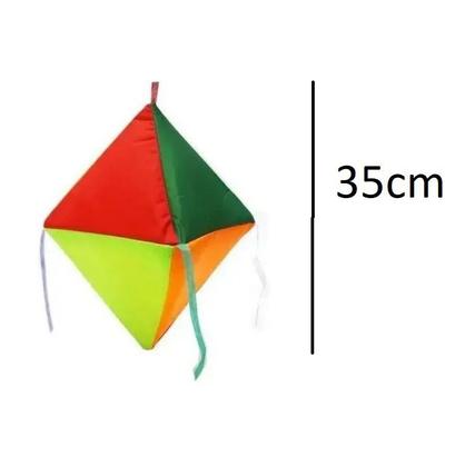 Imagem de Balão Lanterna Festa junina enfeite Nylon Colorido Liso