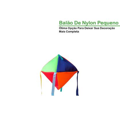 Imagem de Balão Nylon Pequeno Festejo Decoração Festa Junina Arraial 35x35cm