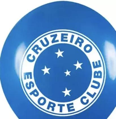 Imagem de Balão Redondo 8 Polegadas Festa Cruzeiro Futebol 20 Uni Piffer Festas - Inspire sua Festa Loja