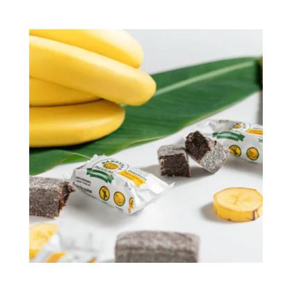 Imagem de Balas de Banana Pacote Tradicional 200g Bananinha Paraibuna