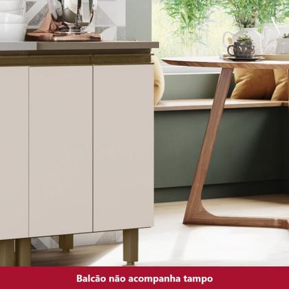 Imagem de Balcão 02 Portas 60cm Cozinha Évelin Henn