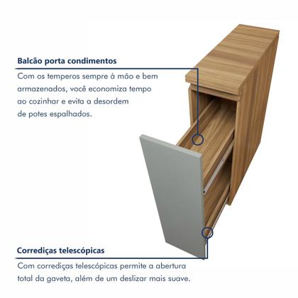 Imagem de Balcão 1 Porta Rainha 20Cm 100% Mdf