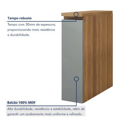 Imagem de Balcão 1 Porta Rainha 20Cm 100% Mdf