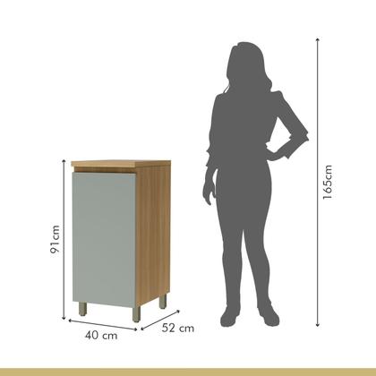 Imagem de Balcão 1 Porta Rainha 40Cm 100% Mdf