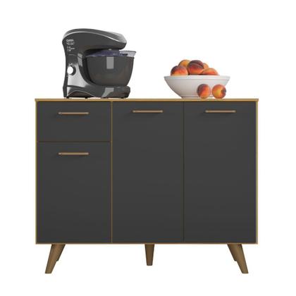 Imagem de Balcão 3 Portas 1 Gaveta Com Tampo Olinda